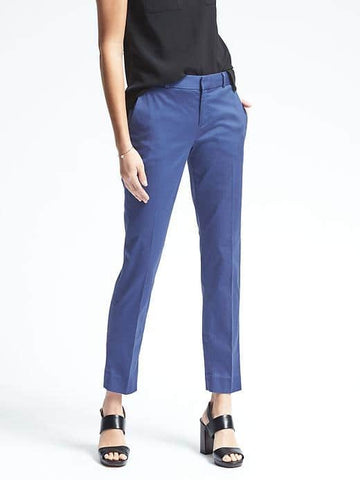 Avery-Fit Solid Sateen Pant