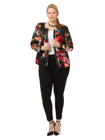 Louise Jacket in Floral Print