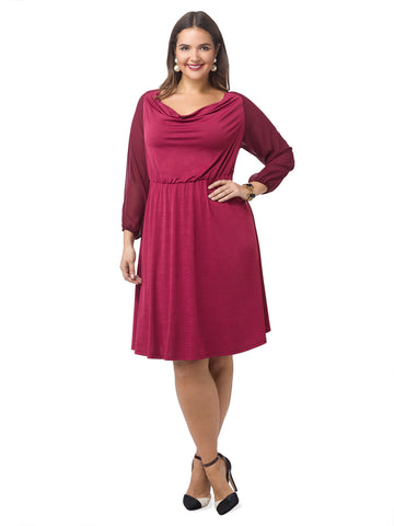 Soleil Dress In Mulberry