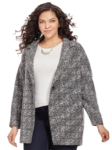 Grey Oversized Coat