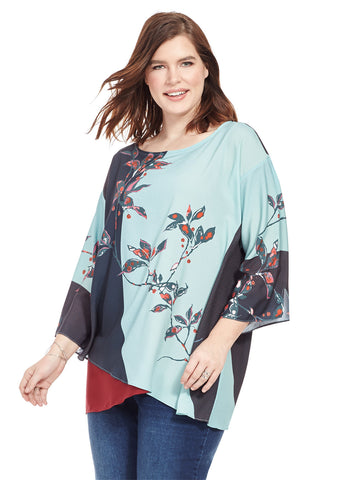 Layered Tunic In Floral
